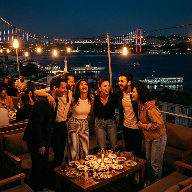 Arkadaşlarla buluşma